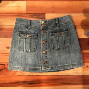 Denim skirt